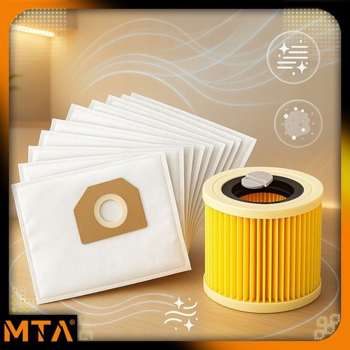 10x WORKI DO ODKURZACZA KARCHER WD3 WOREK WD 3 WD WD 6 SE 4001 Plus na Arena.pl