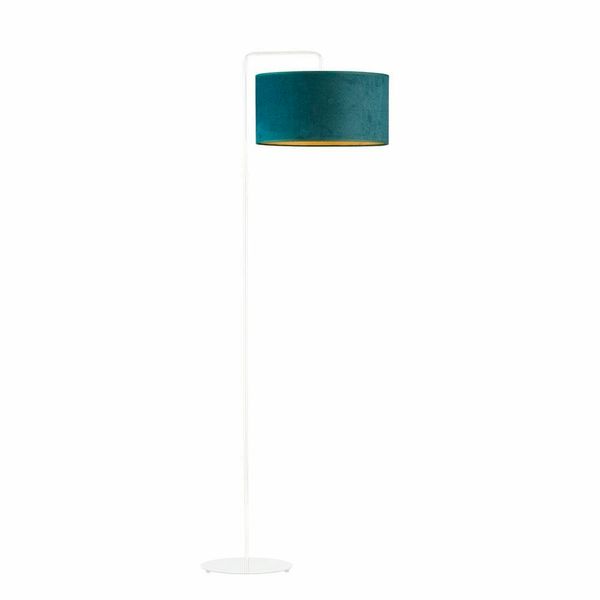Lampa podłogowa BOLIVIA GOLD biała ziele zdjęcie 1