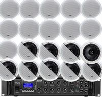 NAGŁOŚNIENIE SUFITOWE LOKALU SKLEPU 6 STREF HQ 20