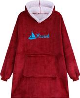 KOCOBLUZA BLUZA KOC OVERSIZE Z HAFTEM PREZENT NA ŚWIĘTA z imieniem napisem