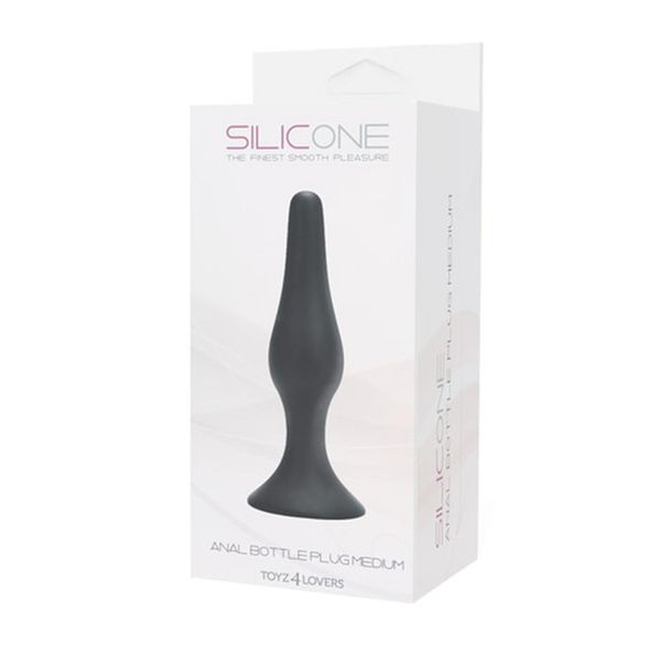 Plug-Plug Anale Anal Bottle Plug Silicone Medium zdjęcie 1