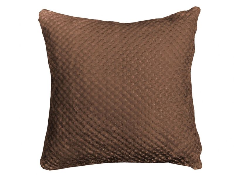 Poszewka żakardowa AMORRO/MLECZNA CZEKOLADA/40x40 zdjęcie 1