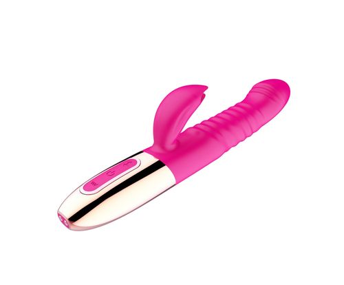 Wibrator   Rechargeable Thrusting Vibrator USB 10 Functions   Heating na Arena.pl
