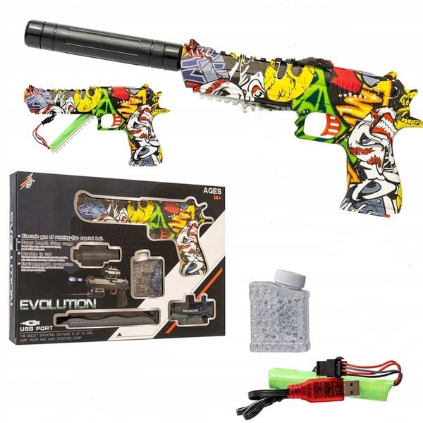 Karabin na kulki AIG Evolution graffiti + akcesoria zdjęcie 13