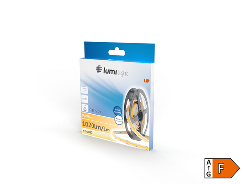 Pasek LED COB 5m CRI 90+ barwa neutralna 48W 12V IP20 LL6099 LUMILIGHT na Arena.pl