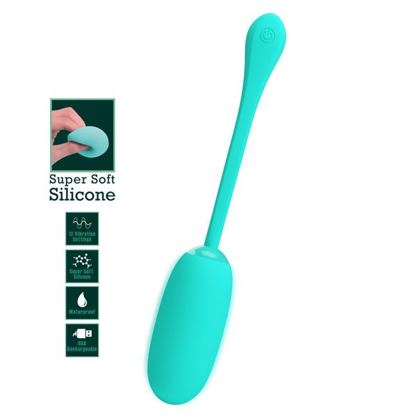 Pretty Love - Julius Egg Green 12 Function Vibrations zdjęcie 3