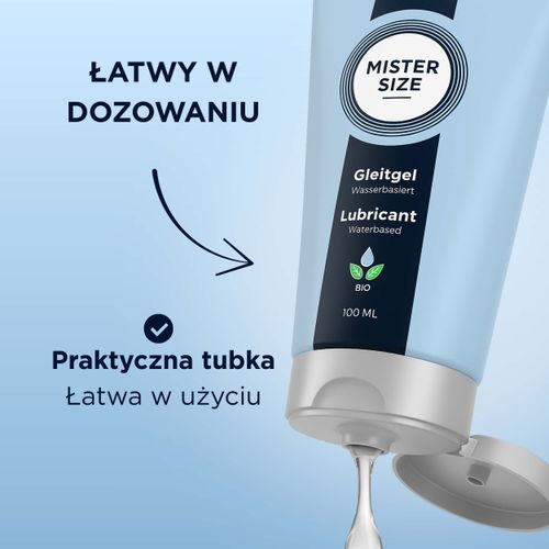 organiczny lubrykant wodny bio lubricant 100ml mister size na Arena.pl