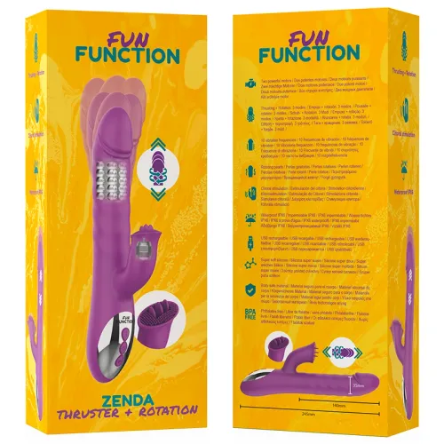 fun function zenda thruster & rotation - wodoodporny na Arena.pl