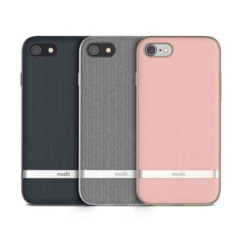 Moshi Vesta - Etui iPhone 8 / 7 (Herringbone Gray) na Arena.pl