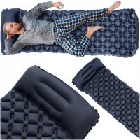 MATERAC DMUCHANY TURYSTYCZNY MATA Z PODUSZKĄ Lekki Kempingowy pod Namiot