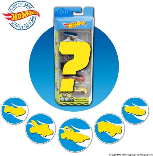 Hot Wheels Zestaw 5-pack samochodzików na Arena.pl
