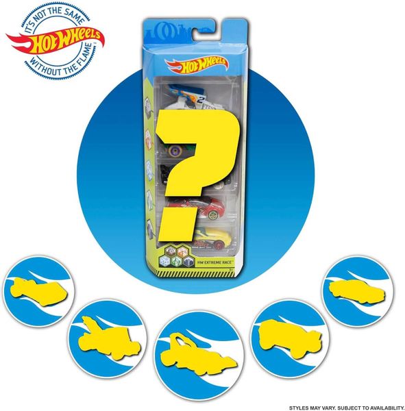 Hot Wheels Zestaw 5-pack samochodzików zdjęcie 2