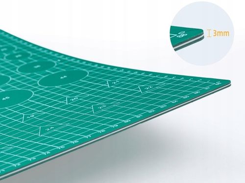 Mata Modelarska do Cięcia Samogojąca Dwustronna 45x60 Duża Mocna A2 na Arena.pl