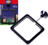 AQUA NOVA Karmnik dla ryb do akwarium plastikowy pływający kwadratowy 10x10