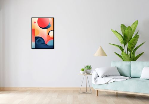 Plakat 50x70cm Geometryczne Marzenia na Arena.pl