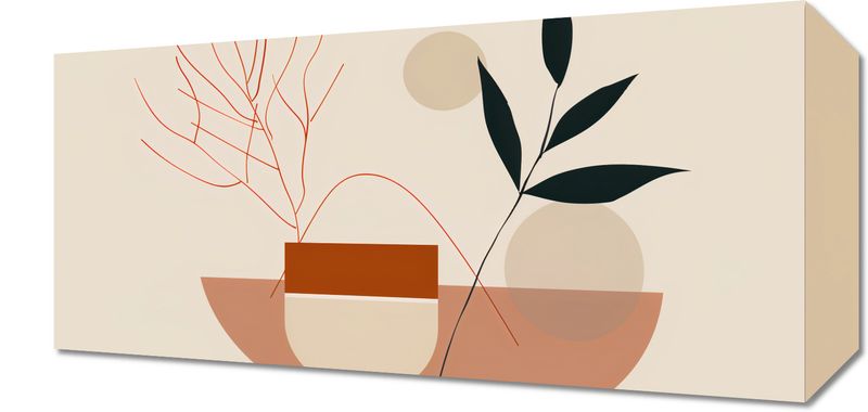 Obraz 40x20cm Botaniczna Przymiarka zdjęcie 1