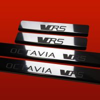 Listwa progowa SKODA OCTAVIA MK3 OCTAVIA VRS Stal nierdzewna 304 połysk 4sz