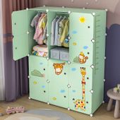 SZAFA MODUŁOWA DUŻA REGAŁ GARDEROBA DLA DZIECI SOLIDNA