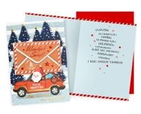 Karnet Boże Narodzenie - Poczta świąteczna