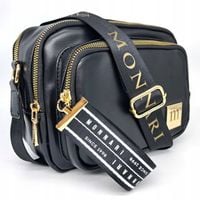 Torebka listonoszka Monnari BAG3590-020 czarna
