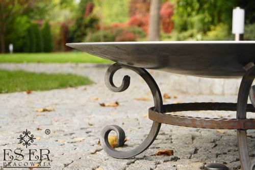 Palenisko ogrodowe kute 69 cm - surowe - polski producent ES-ER na Arena.pl