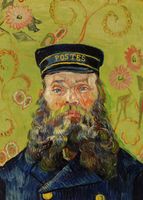 Plakat 50x70cm Portret Listonosza, Van Gogh Vintage do Salonu