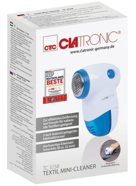 Golarka do swetrów, ubrań Clatronic TC 3758 zdjęcie 3