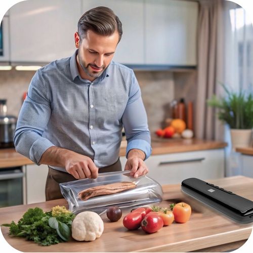 ZGRZEWARKA PRÓŻNIOWA DO ŻYWNOŚCI PAKOWARKA O MOCY 135W + ZESTAW WORKÓW XXL na Arena.pl