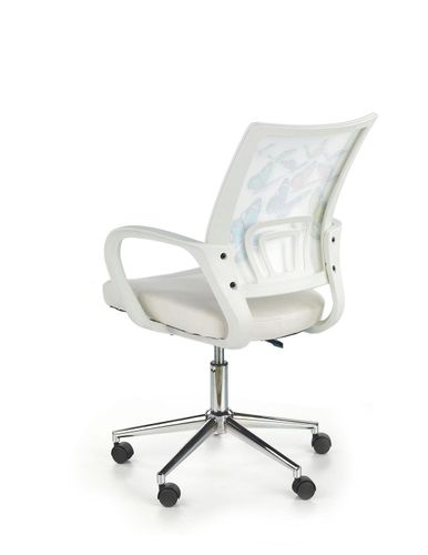 Fotel biurowy Butterfly biały na Arena.pl