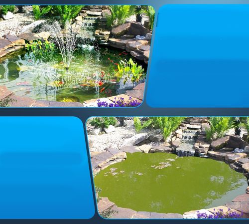 Solarny filtr do stawu z pompą Biling 8W 405L/h z akumulatorem i 10 dyszami na Arena.pl