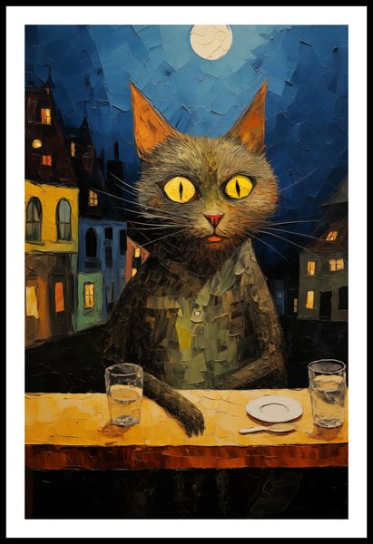 Plakat 53x81cm Nocny Obserwator zdjęcie 3