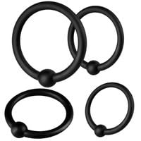 Komplet 4 Pierścieni Erekcyjnych Na Penisa I Jądra