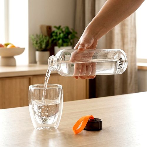 Butelka na wodę szklana 750 ml na Arena.pl