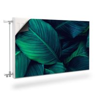 Mata MAGNETYCZNA Grzejnika Tropikalne Liście Rośliny 80cm x 60cm