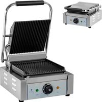 grill kontaktowy opiekacz ryflowany royal catering