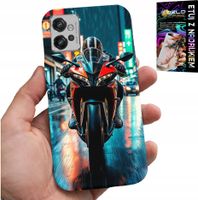 ETUI DO MOTOROLA G32 - MOTOR, MOTOCYKLE JEDNOŚLAD WZORY + FOLIA