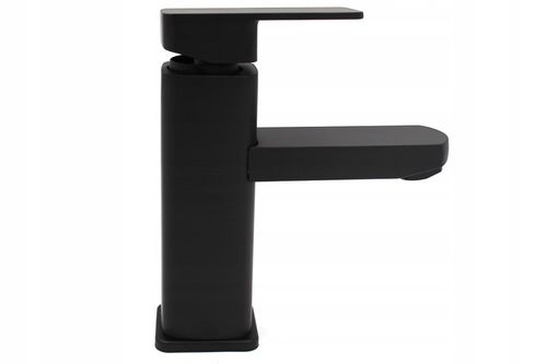BATERIA ŁAZIENKOWA UMYWALKOWA KRAN DO UMYWALKI NISKI NABLATOWY CZARNY na Arena.pl