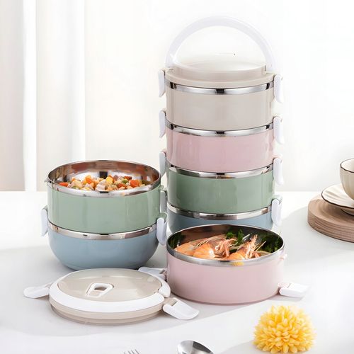 POJEMNIK TERMICZNY NA ŻYWNOŚĆ ZUPĘ OBIADOWY TERMOS STAL NIERDZEWNA 2,8L na Arena.pl