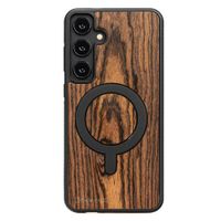 Drewniane Etui Bewood do Samsung Galaxy S25 Plus BOCOTE z MagSafe