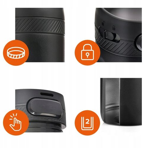 KUBEK TERMICZNY TERMOS NA KAWĘ HERBATĘ MAJESTIC SPORT NORD 420 ML na Arena.pl