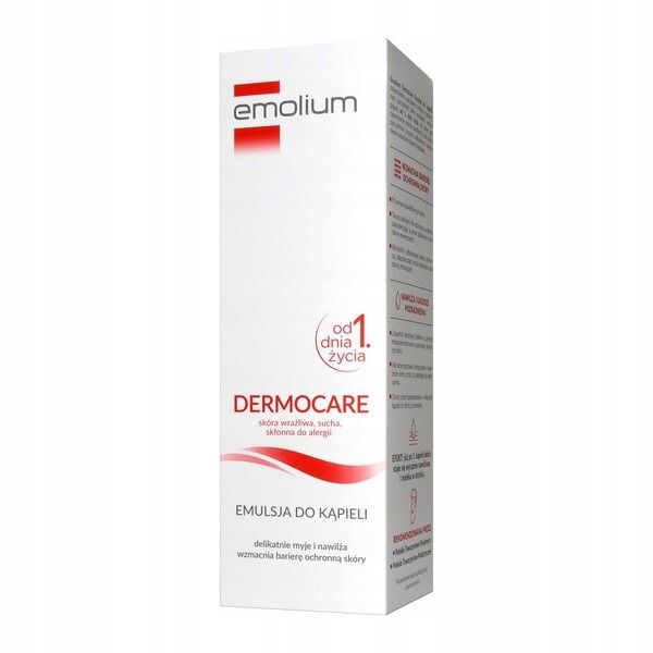EMOLIUM DERMOCARE EMULSJA DO KĄPIELI 400ML zdjęcie 1