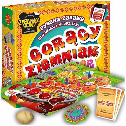 GRA EDUKACYJNA PLANSZOWA RODZINNA DYNAMICZNA GORĄCY ZIEMNIAK JUNIOR na Arena.pl