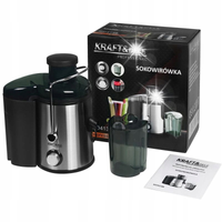 KRAFT SOKOWIRÓWKA DO WYCISKANIA SOKU 450ML 1600W FILTR Z MIKROSIATKĄ KD4138