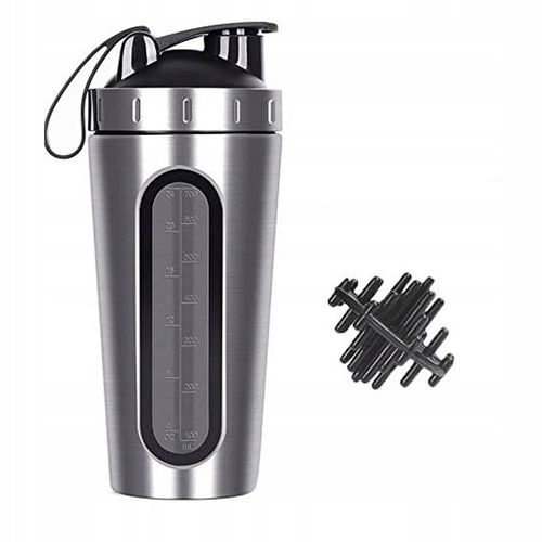 SHAKER 700ml BIDON BIAŁKO SZEJKER DO ODŻYWEK na Arena.pl