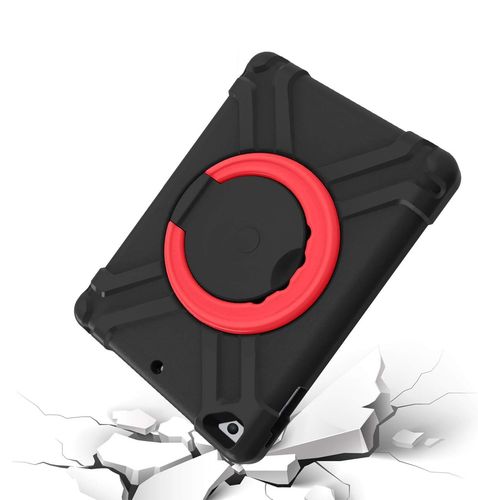 Etui do iPad 9/8/7 10.2" Pancerne z Obrotową Podstawką Czarne na Arena.pl