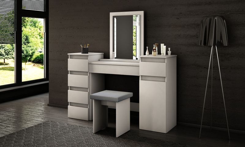 Słupek komoda modułowa MEGAN BIAŁA zdjęcie 2