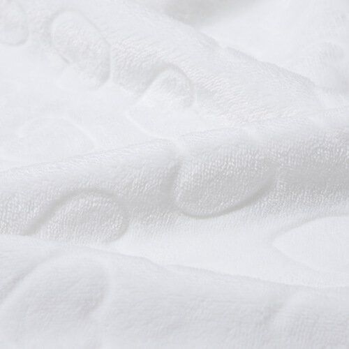 Kocyk Minky z sercami do sublimacji - biały 127 x 152 cm na Arena.pl