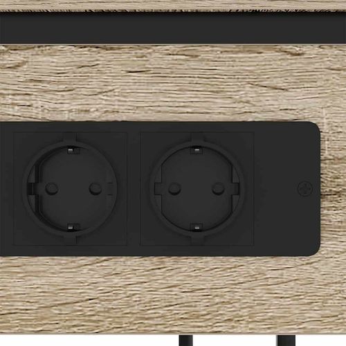 Szafka Nocna dąb sonoma 41 x 28 x 76 cm Materiał drewnopochodny na Arena.pl