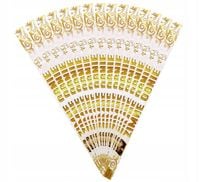 ELEGANCKIE DŁUGIE ZIMNE OGNIE CB190 WESELNE 70cm 50szt 150 sekund