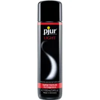 pjur light silicone 100 ml - delikatny lubrykant silikonowy bezzapachowy